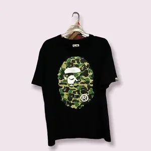 トップス 00s A BATHING APE big abc camo shirt T-shirt BAPE A Bathing Ape ABC Camo on Big Ape T-Shirt
